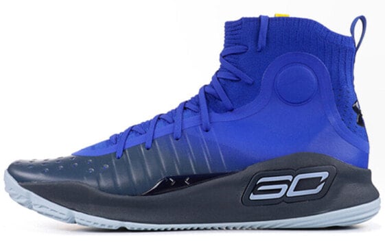 Under Armour Curry 4 Team Royal 4 1298306-401 Basketball Shoes