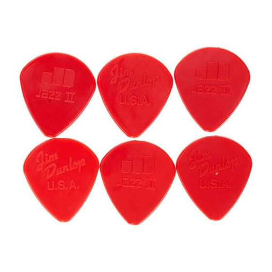 Dunlop Jazz II Red 6 Pack