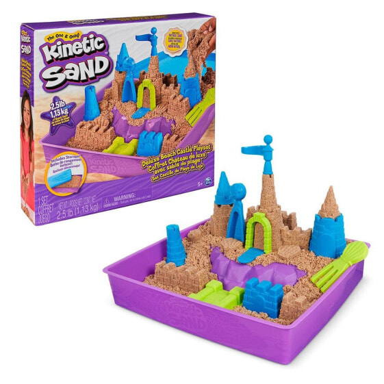 Развивающая игрушка Spin Master Песочное королевство Beach Sand Kingdom Kinetic Sand