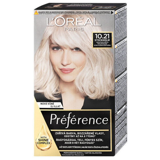 Permanent hair color Préférence