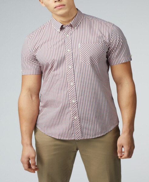 Men's Signature Gingham Short Sleeve Shirt