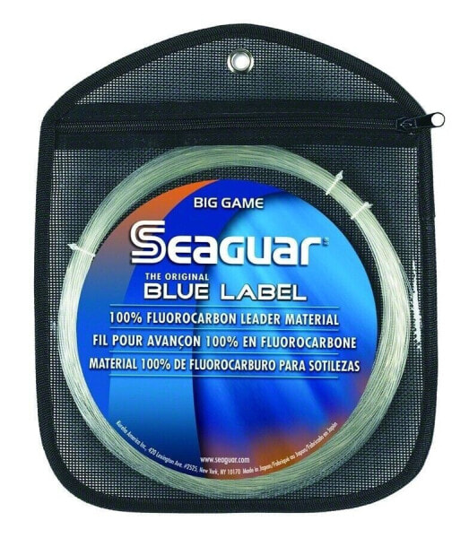 Seaguar Blue Label Big Game Fluorocarbon Leader | 33 Yards | Pick Line Class