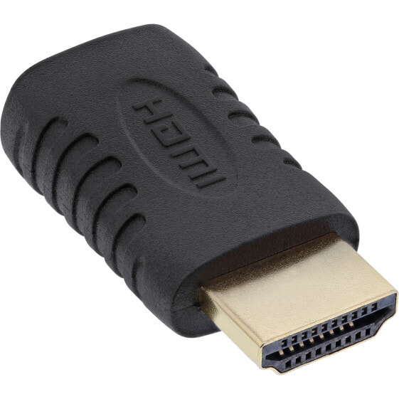 InLine HDMI Adapter HDMI male / Mini HDMI female gold plated