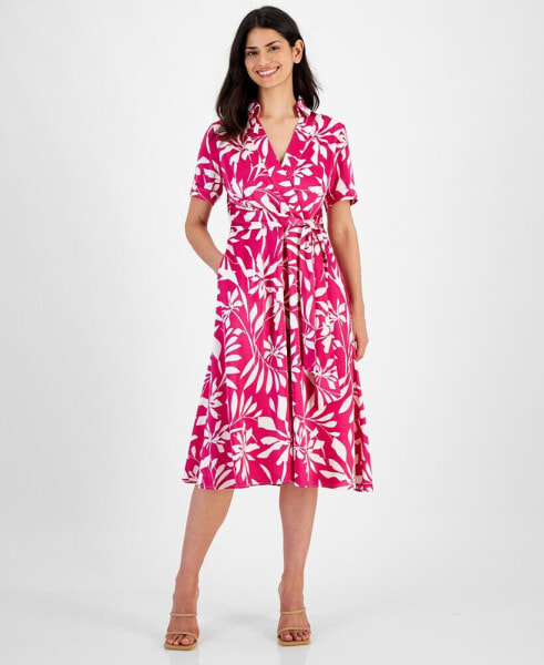 Women's Printed Midi Dress