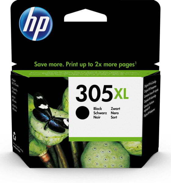 HP 305XL High Yield Black Original Ink - Original - Ink Cartridge