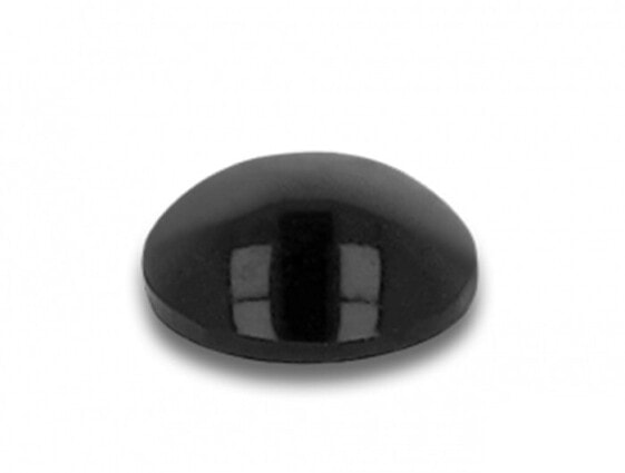 Delock 18306 - Black - Thermoplastic elastomer (TPE) - Round - 5 mm - 2 mm - 100 pc(s)