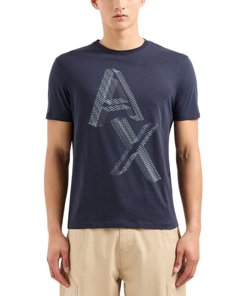 Men's Regular-Fit AX Logo T-Shirt