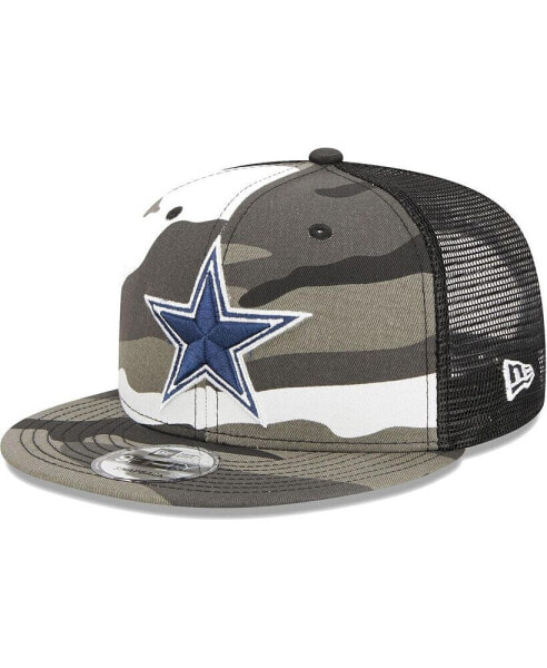 Men's Urban Camo Dallas Cowboys 9FIFTY Trucker Snapback Hat