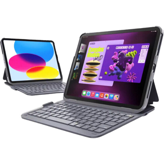 DEQSTER Slim PRO Keyboard iPad 10,9" (10. Gen.), iPad Air (4./5. Gen), iPad Pro 11" (1./2./3./4. Gen