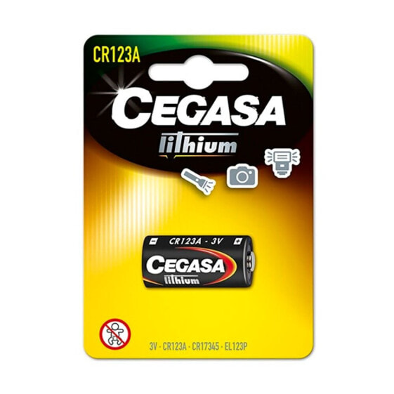 CEGASA CR123A 3V BL1 Lithium Battery