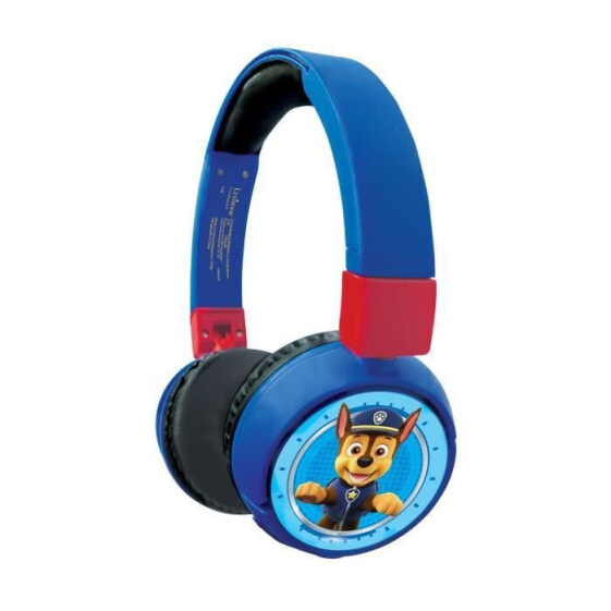 PAT 'PATROUILLE Komfortabler faltbarer 2-in-1-Bluetooth- und kabelgebundener Kopfhrer fr Kinder mit Klangbegrenzung - LEXIBOOK
