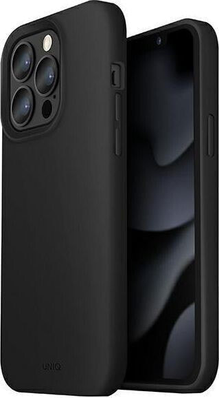 Чехол для смартфона Uniq Etui UNIQ Lino Apple iPhone 13 Pro Max черный/черный
