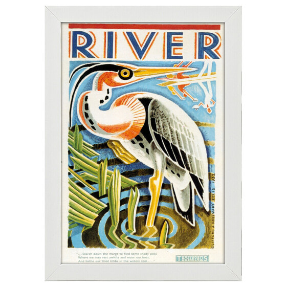 Bilderrahmen Poster 1933 River