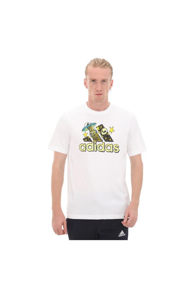 HY1328-E adidas M Doodle F T Erkek T-Shirt Beyaz