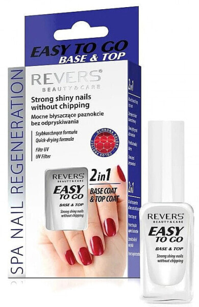 2in1 Nagelbase und Nagelüberlack