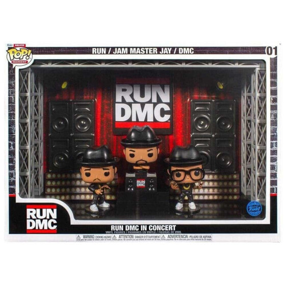 FUNKO Figures Wembley Stadium Run Dmc Pack Of 3 Pop Moments Deluxe Vinyl Queen