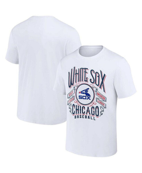 Men's Darius Rucker Collection by White Chicago White Sox Distressed Rock T-shirt