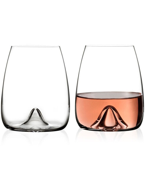 Waterford Stemless Wine 16.5 oz, Set of 2