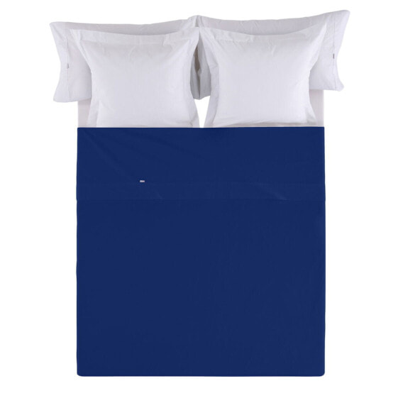 Top sheet Alexandra House Living Blue Navy Blue 280 x 270 cm