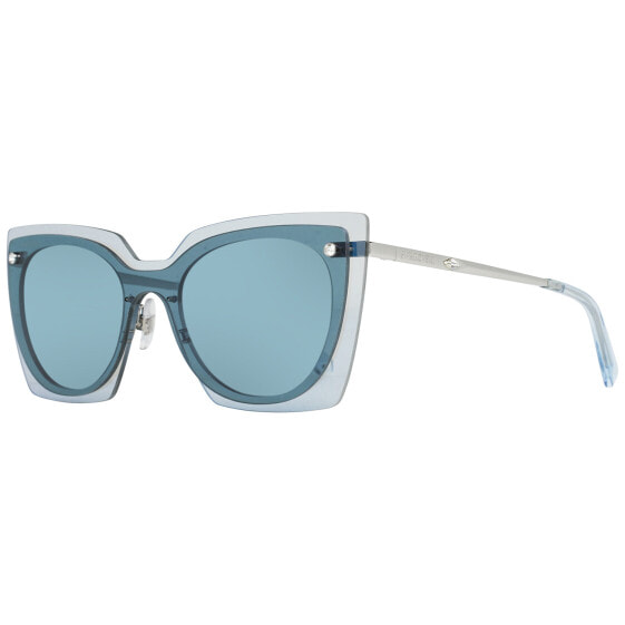 Swarovski Sonnenbrille SK0201 16V 00 Damen Blau 49-18-140