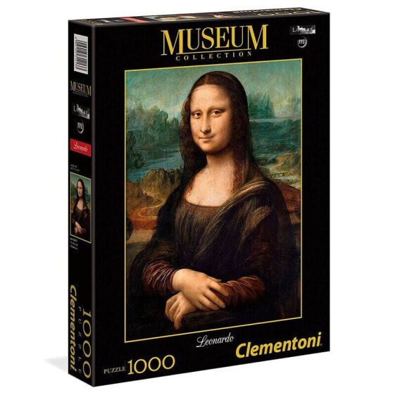 Пазл Clementoni Музей Лувр Леонардо Мона Лиза 1000 элементов