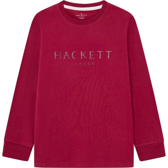 HACKETT Logo long sleeve T-shirt