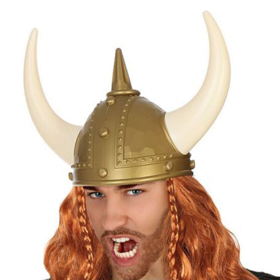 Викингский шлем 60659 Позолоченный Викинг