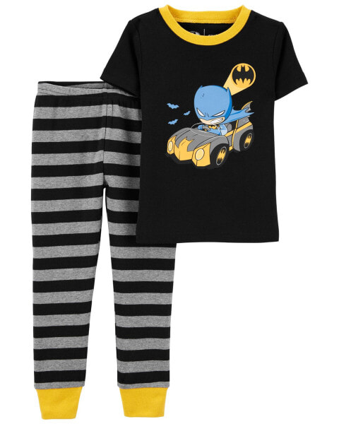 Toddler 2-Piece Batman TM 100% Snug Fit Cotton Pajamas 2T