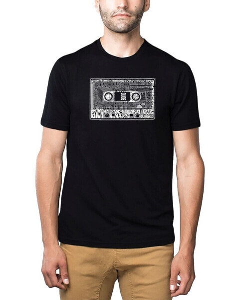 Men's Premium Word Art T-Shirt - The 80's