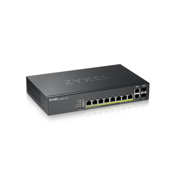 ZyXEL GS2220-10HP-EU0101F - Управляемый - L2 - Гигабитный Ethernet (10/100/1000) - Power over Ethernet (PoE) - Монтаж в стойку