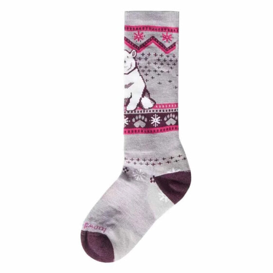 SMARTWOOL Wintersport Full Cushion Polar Bear Pattern OTC long socks