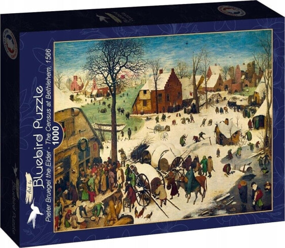 Graf-ika Puzzle 1000 Spis ludno¶ci w Betlejem Brueghel 1566