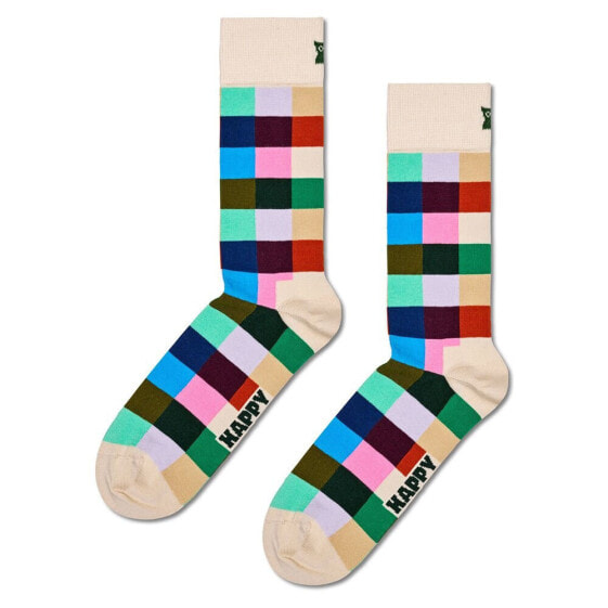 Носки спортивные Happy Socks Полосатые Радужные 86% хлопок - 12% полиамид - 2% эластан