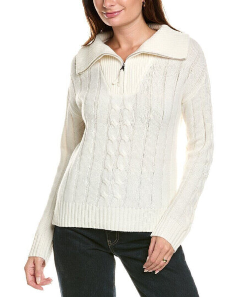 Kier+J Wool & Cashmere-Blend Pullover Women's