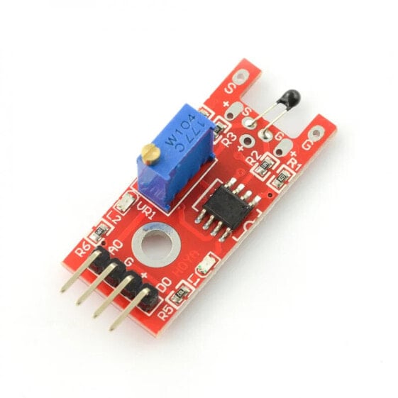 Temperature sensor - thermistor NTC-MF52 with potentiometer - Iduino SE017