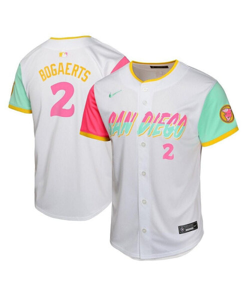 Boys and Girls Xander Bogaerts White San Diego Padres City Connect Limited Player Jersey