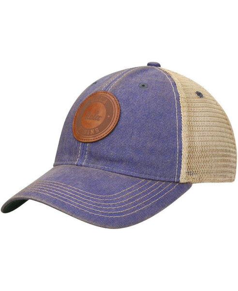 Тракерская кепка Legacy Athletic с синим цветом Ucla Bruins Vintage Old Favorite для мужчин
