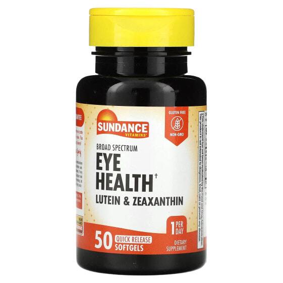 Sundance Vitamins, Широкий спектр действия для здоровья глаз, 50 капсул быстрого высвобождения