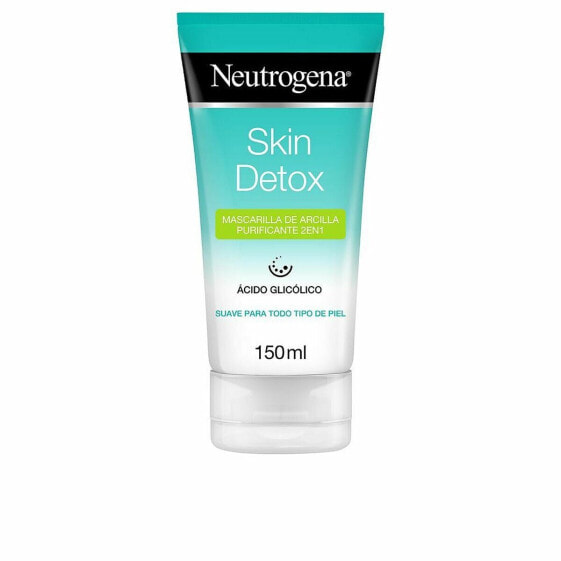Очищающая маска Neutrogena Skin Detox Очиститель Увлажняющее Глина гликолевой кислотой детокс (150 ml)
