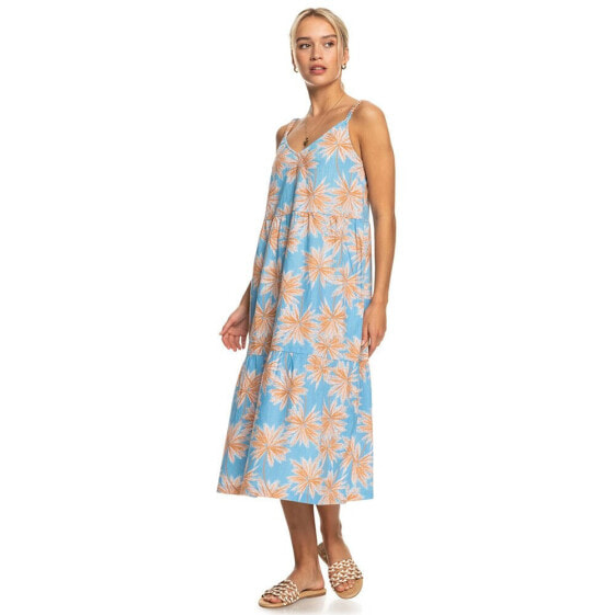 ROXY Waiting Line Printed Dress