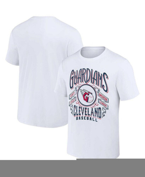 Men's Darius Rucker Collection by White Cleveland Guardians Distressed Rock T-shirt