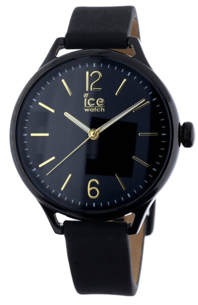 Ice-Watch Damen Armbanduhr Ice Time Black Gold - Schwarz M 013 051