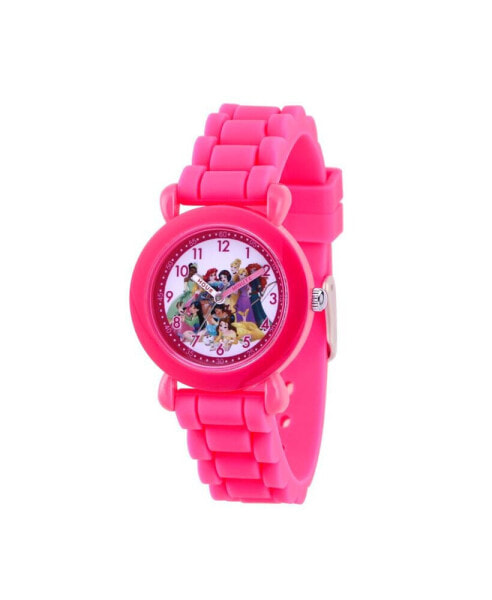 Disney Princess Cinderella Girls' Pink Plastic Watch 32mm