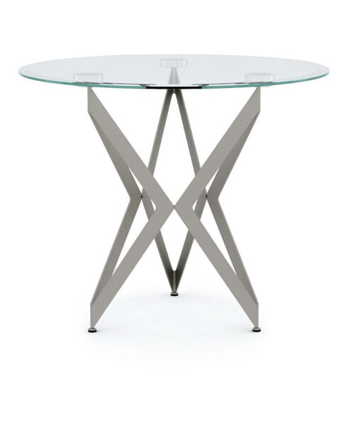 Alta Glass Top End Table