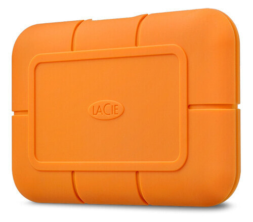 LaCie Rugged - 500 GB - USB Type-C - 3.2 Gen 2 (3.1 Gen 2) - Orange