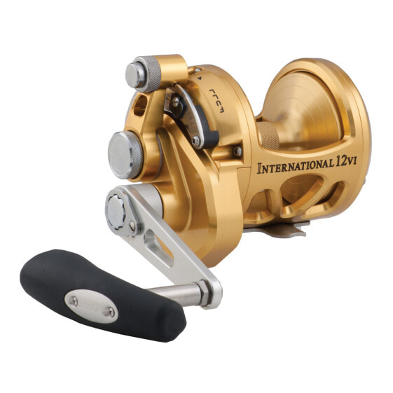 PENN International 12 VI Conventional Fishing Reel - Gold