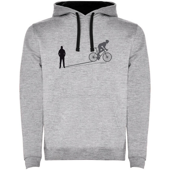 KRUSKIS Shadow Bike Two-Colour hoodie