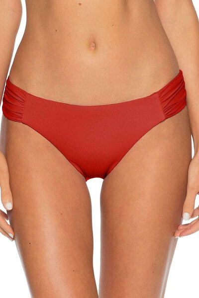 Becca by Rebecca Virtue 273582 American Tab Side Hipster Bikini Bottom Adobe M