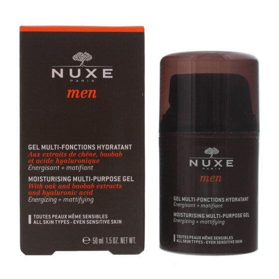 Nuxe Men Moisturising Multi-Purpose Gel Мультифункциональный увлажняющий гель для мужчин 50 мл