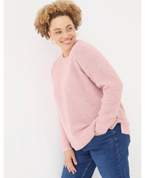 Plus Size Ella Textured Sweater